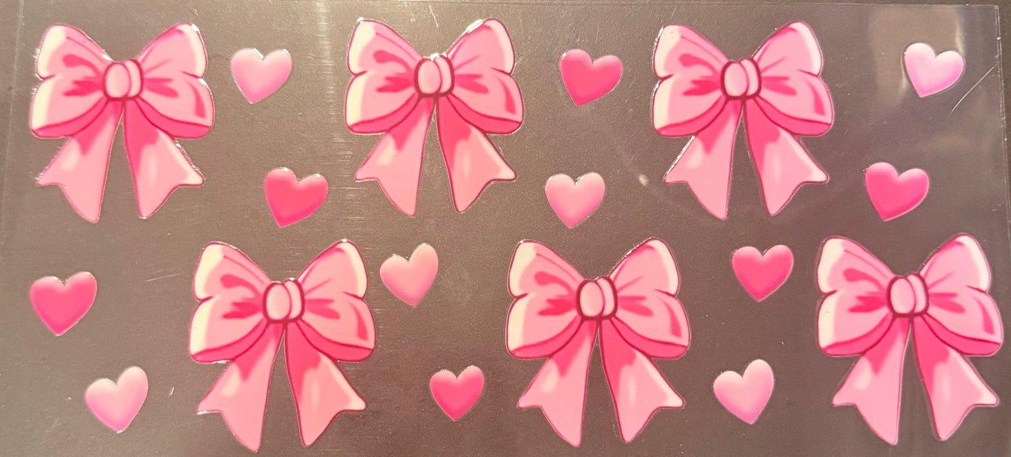 Pink bow